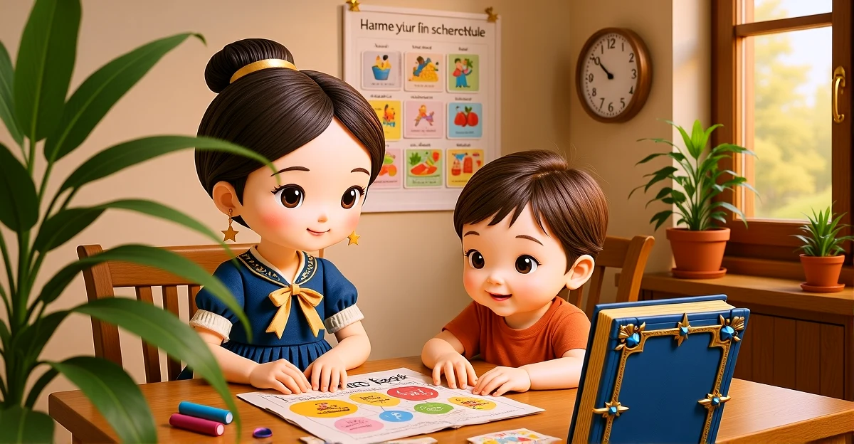 Teaching Time Management to Preschoolers: Visual Schedules That Work